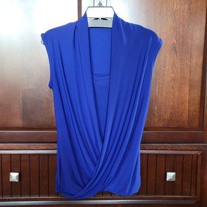 Sleeveless Top - Size M - FOR CYNTHIA - Trendy - Blue